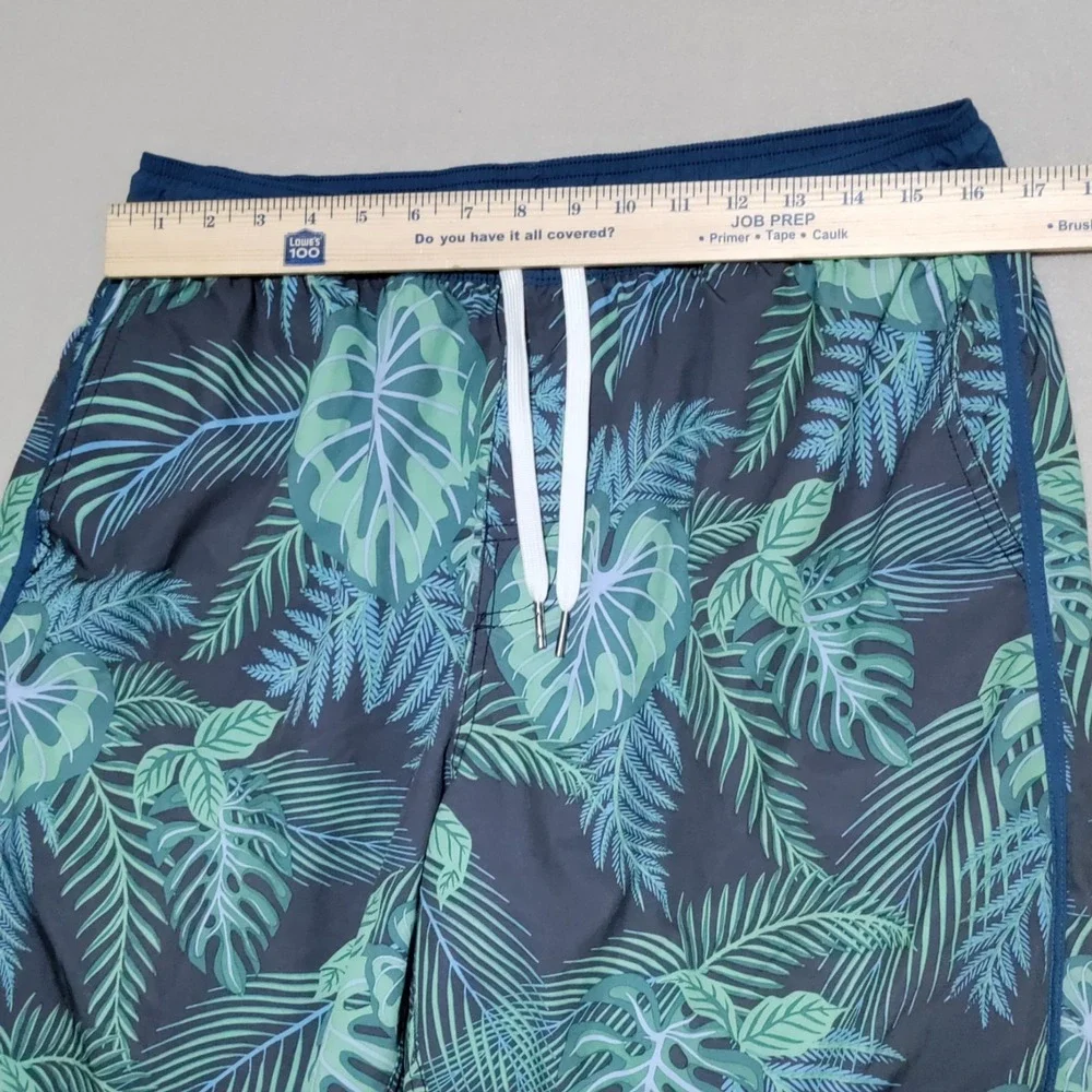 Fair Harbor Anchor Swim Trunks Mens‎ XL Tropical Floral Lined Pockets Drawstring